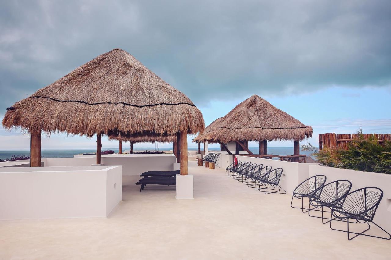Casa Astral Eco Luxury Holbox Island - Sunset And Ocean View With Rooftop Pool Exterior photo