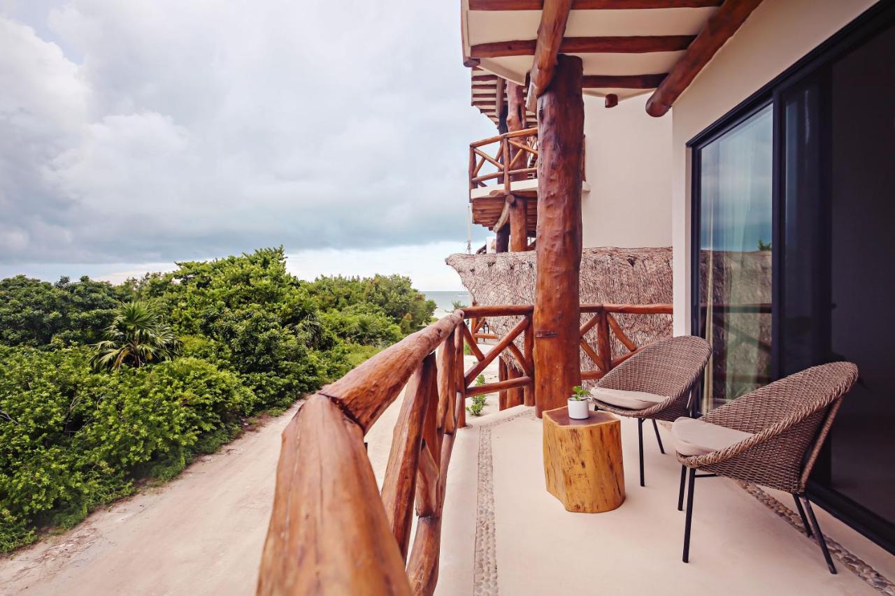 Casa Astral Eco Luxury Holbox Island - Sunset And Ocean View With Rooftop Pool Exterior photo