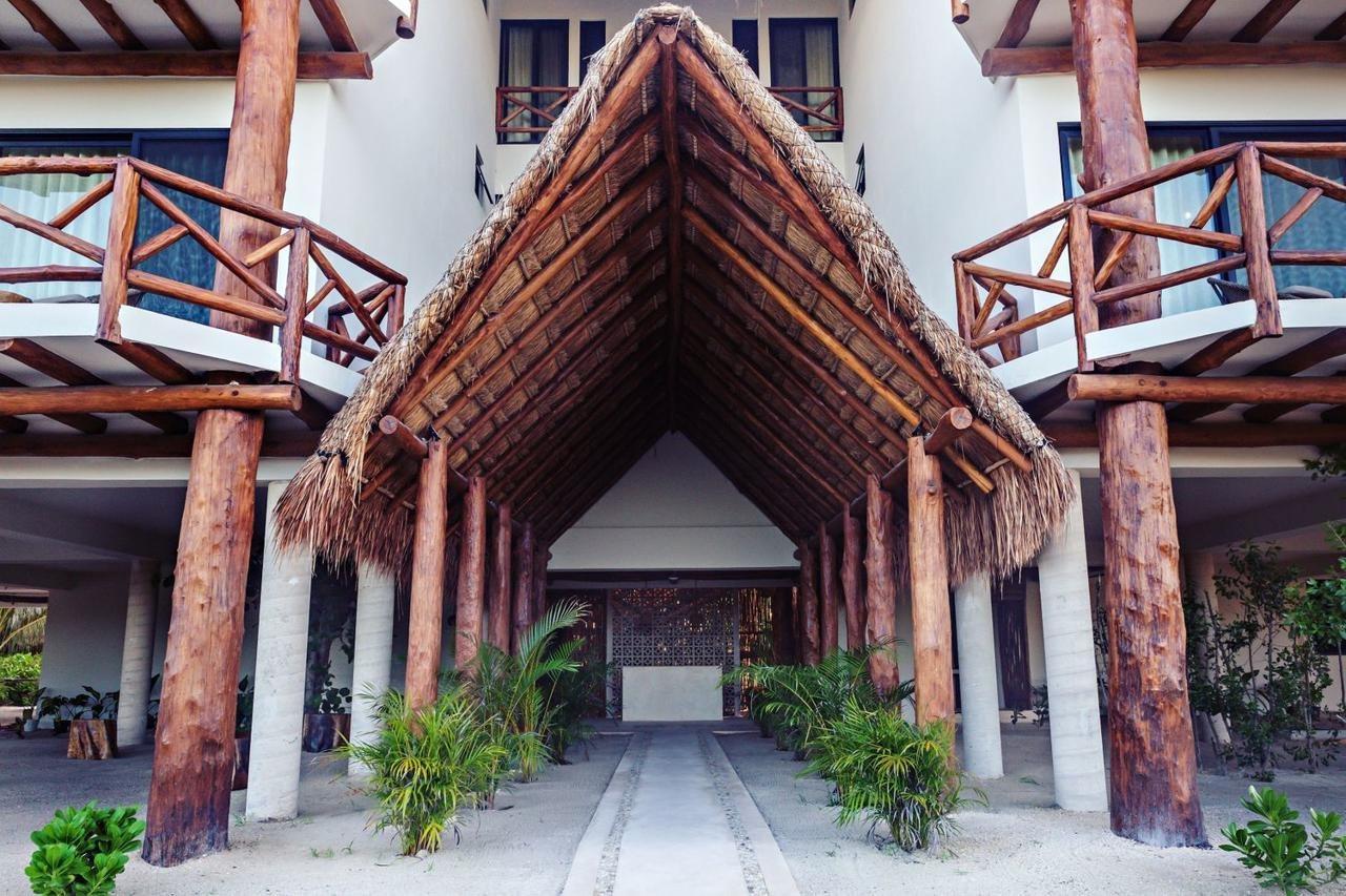 Casa Astral Eco Luxury Holbox Island - Sunset And Ocean View With Rooftop Pool Exterior photo